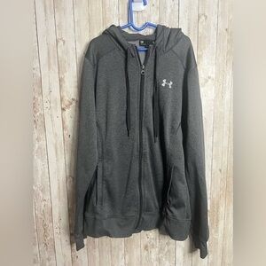 Under Armour Grey Zip Up Hoodie